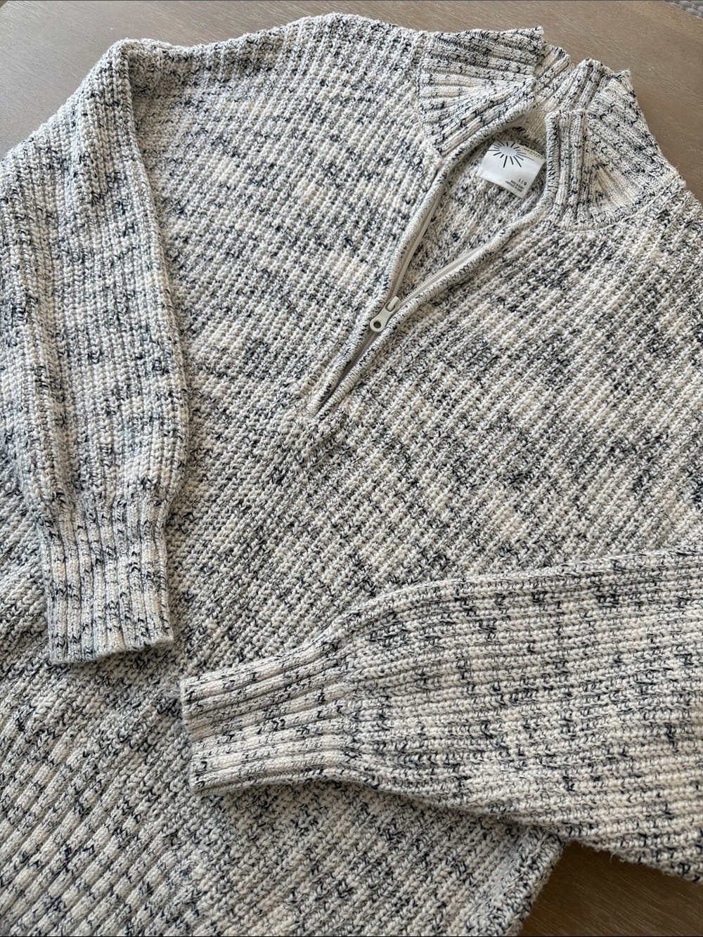 aerie Offline Marled Knit Sweater | L